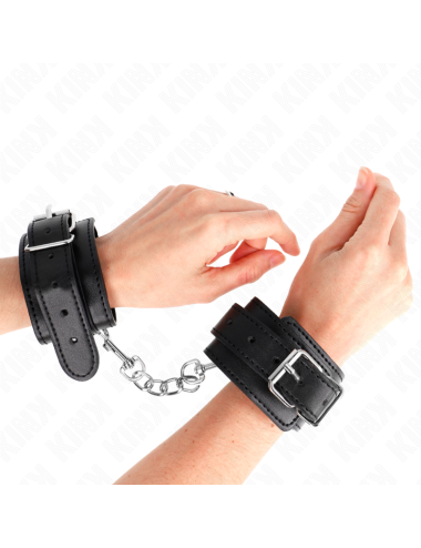 KINK - RESISTENZA DA POLSO SOTTILE NERA REGOLABILE 21-33 CM