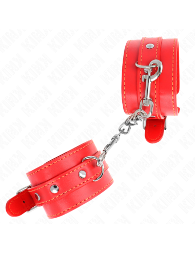 KINK - RESISTENZA DA POLSO SOTTILE ROSSO REGOLABILE 21-33 CM