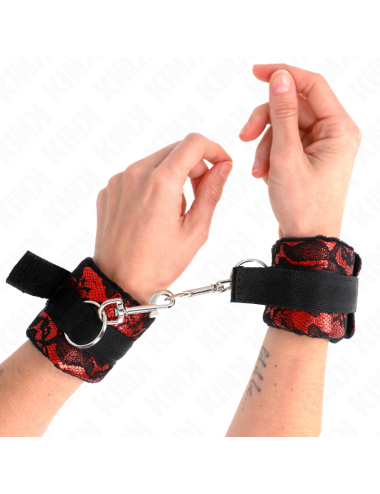 KINK - POLSO SCANDALO ROSSO-NERO