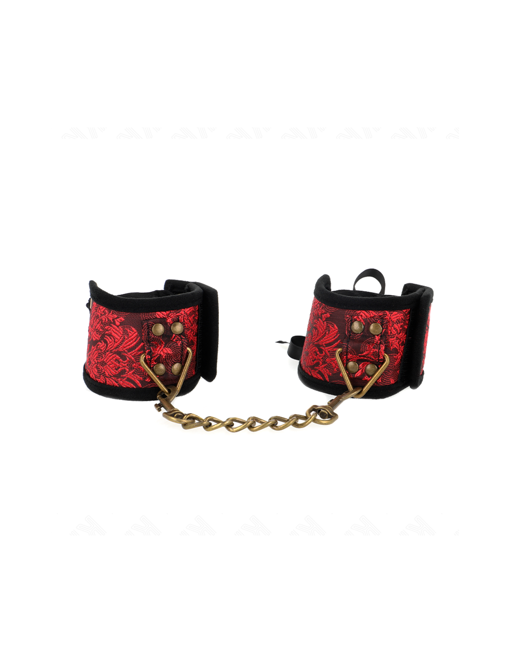KINK - RESISTENZA DA POLSO SCANDALO DETTAGLI IN PIZZO ROSSO-NERO 24