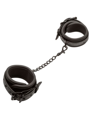 CALEXOTICS - NOCTURNAL MANICHETTE DA POLSO IN PELLE REGOLABILI NERE