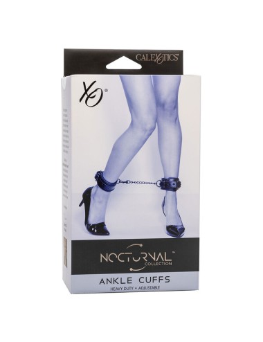 CALEXOTICS - NOCTURNAL CAVIGLIERE IN PELLE REGOLABILI NERE