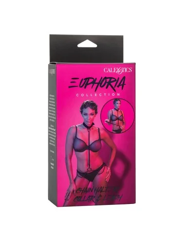 CALEXOTICS - EUPHORIA COLLARE A CATENA E GUINZAGLIO