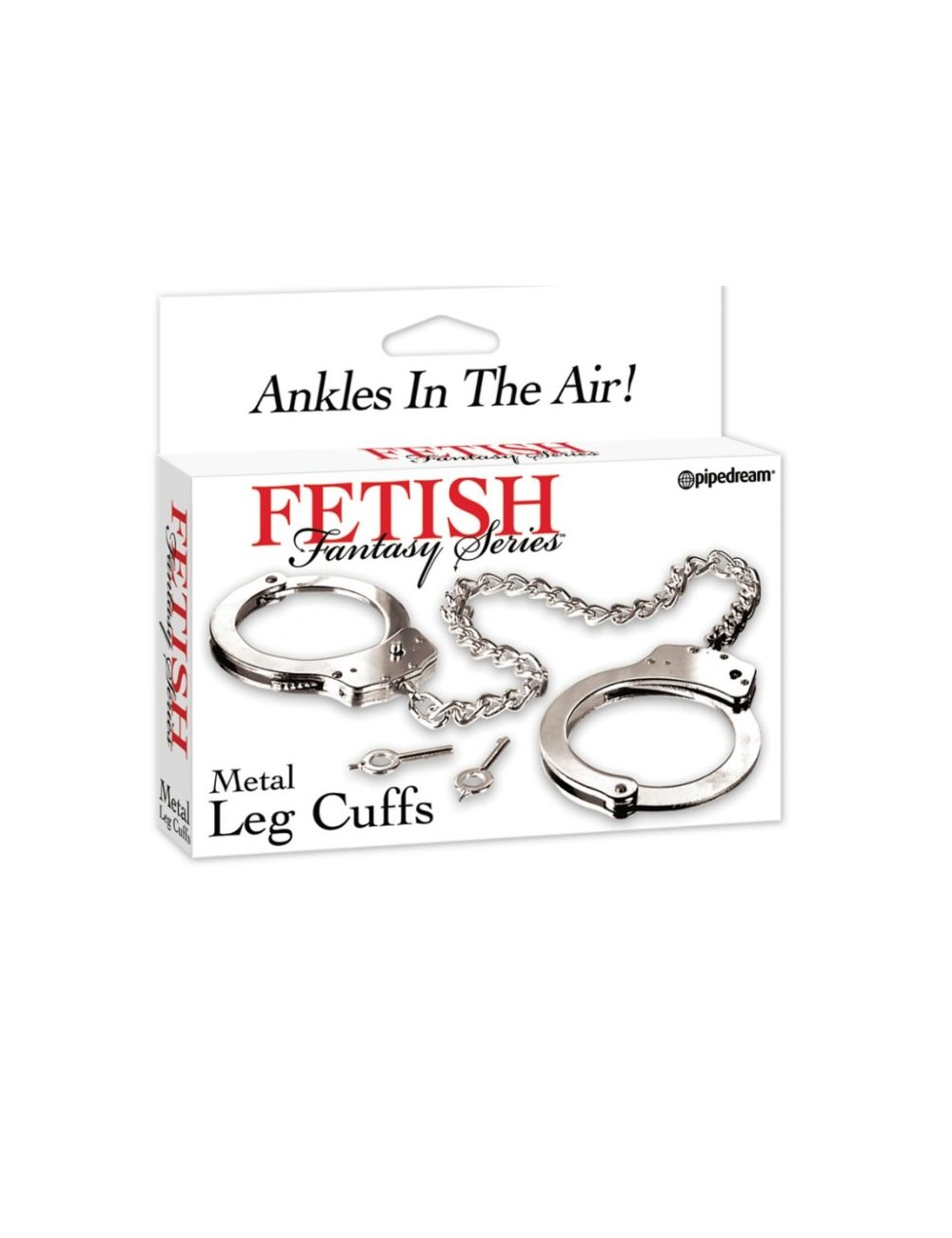 FETISH FANTASY SERIES - POLSINI PER GAMBE IN METALLO SERIE