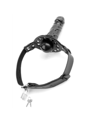 FETISH FANTASY SERIES - BALL GAG DELUXE CON DILDO
