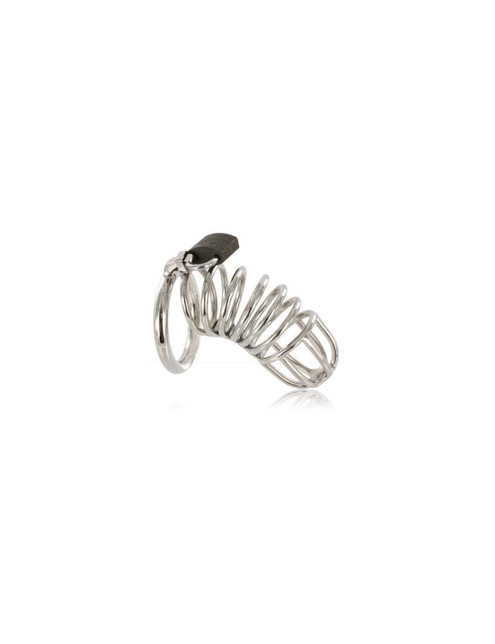 METAL HARD - DISPOSITIVO DI CASTIT CON ANELLO A GABBIA METAL HARD - DISPOSITIVO DI CASTIT CON ANELLO A GABBIA