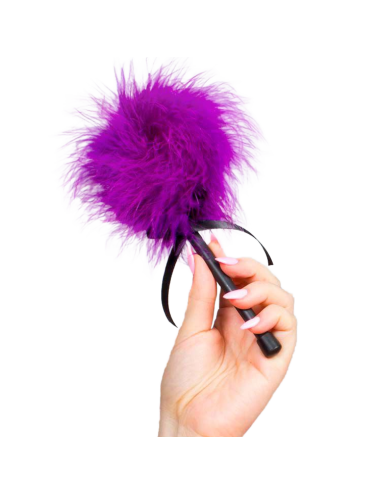 SECRETPLAY - SPOLVERINO MARABOU ROSA VIOLA