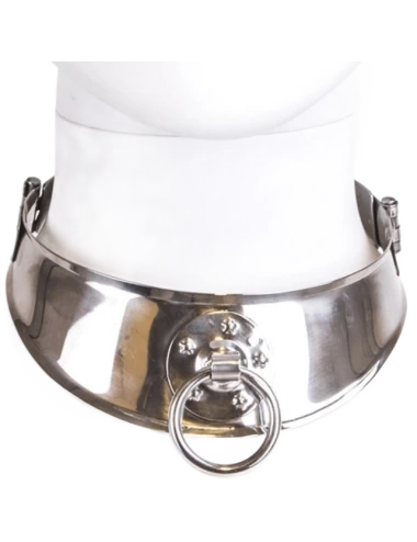 METAL HARD - COLLARE DI TRATTENUTA CON ANELLO