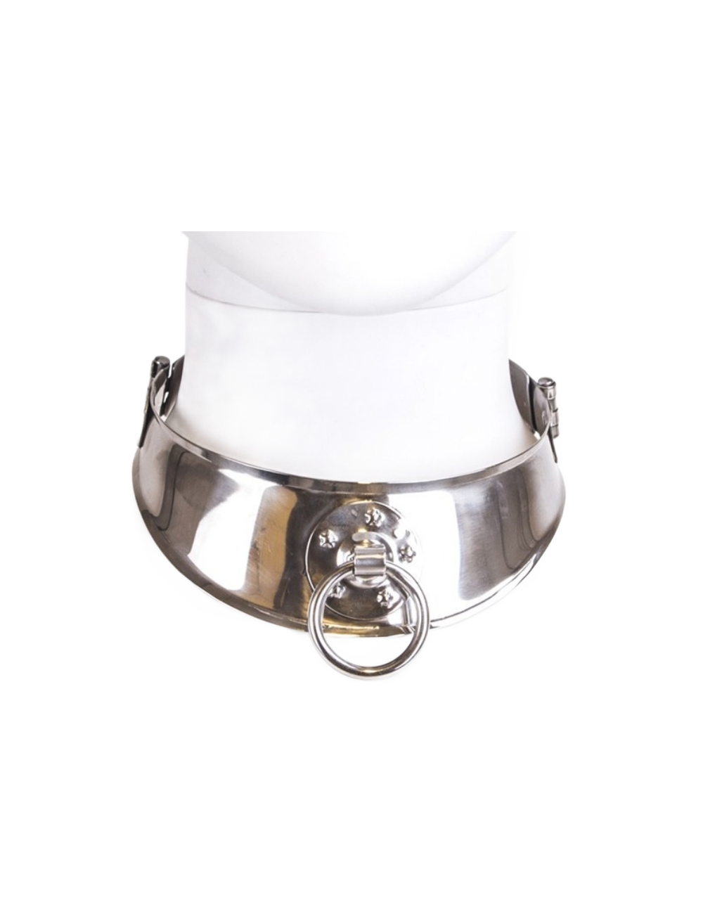 METAL HARD - COLLARE DI TRATTENUTA CON ANELLO METAL HARD - COLLARE DI TRATTENUTA CON ANELLO