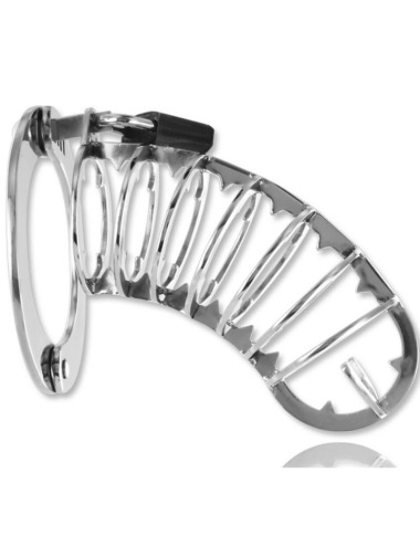 METAL HARD - GABBIA PER PENE METALLICA CON CHIUSURA DI SICUREZZA 14 CM