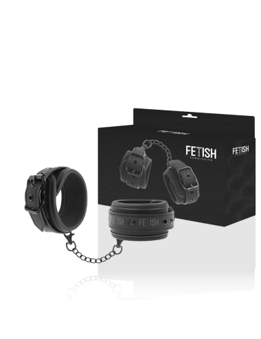 FETISH SUBMISSIVE - MANETTE IN PELLE VEGANA CON FODERA IN NOPRENE