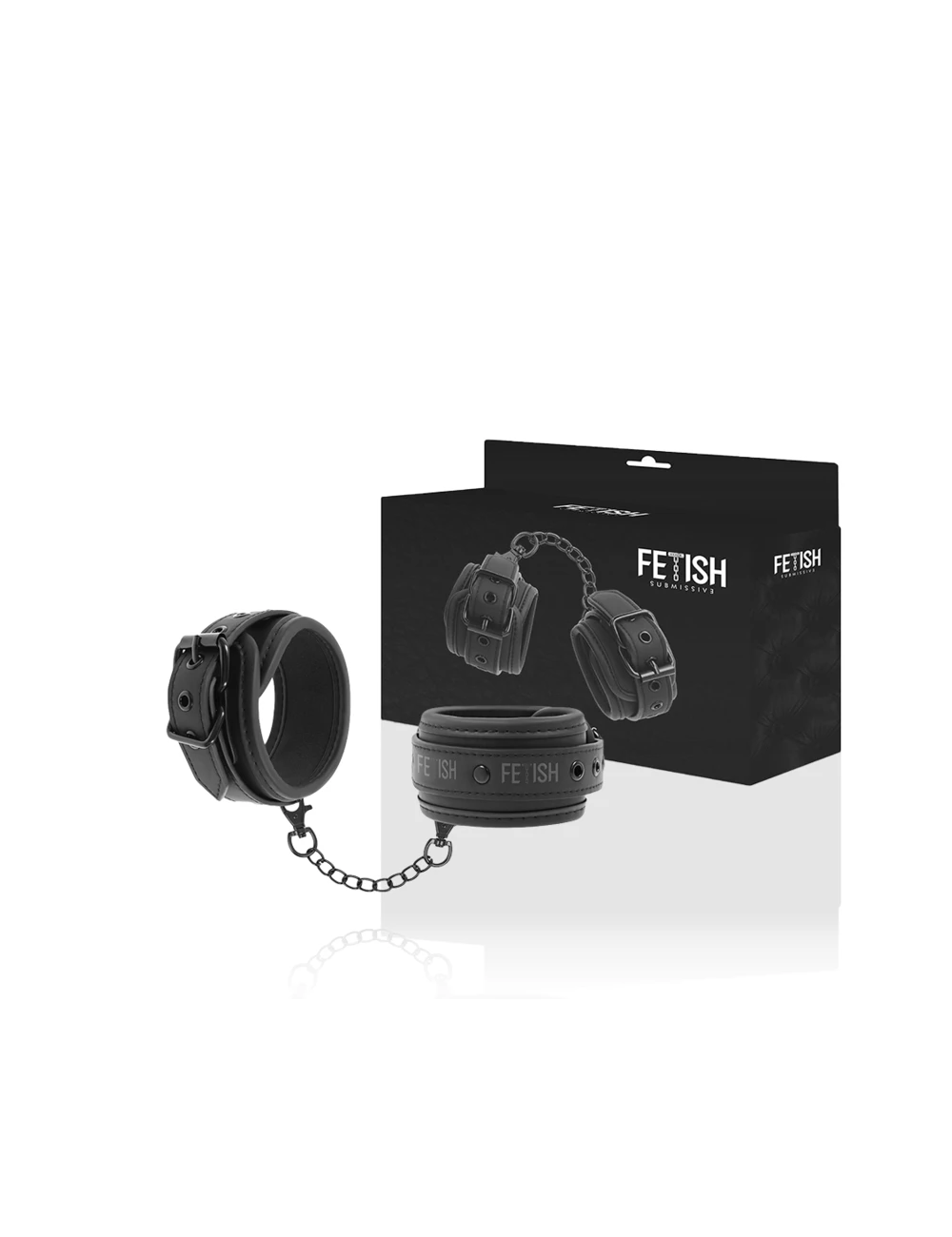 FETISH SUBMISSIVE - MANETTE IN PELLE VEGANA CON FODERA IN NOPRENE FETISH SUBMISSIVE - MANETTE IN PELLE VEGANA CON FODERA IN NOPRENE