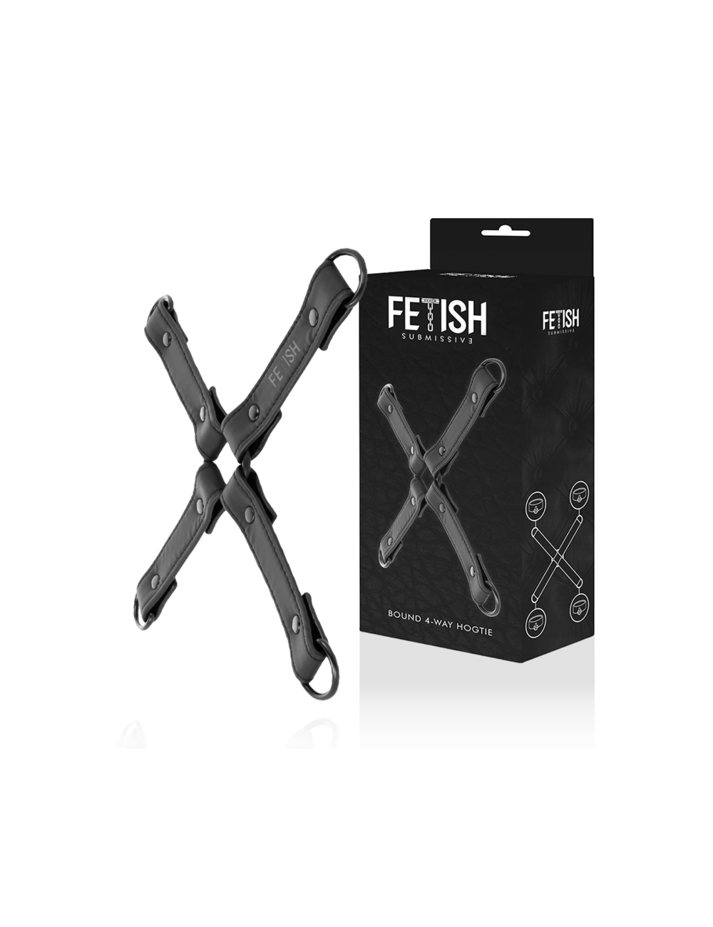 FETISH SUBMISSIVE - MANETTE IN PELLE VEGANA UNION