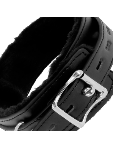 DARKNESS - COLLANA PER POSTURA CONFORTEVOLE CON CATENA IN PELLE