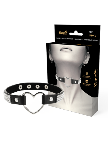 COQUETTE CHIC DESIRE - GIROCOLLO IN PELLE VEGANA CON CUORE