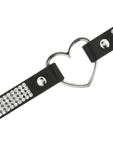 COQUETTE CHIC DESIRE - GIROCOLLO IN PELLE VEGANA CON CUORE