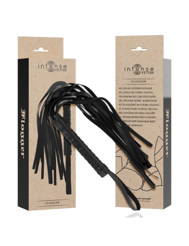 INTENSE - FETISH FLOGGER IN PELLE VEGANA