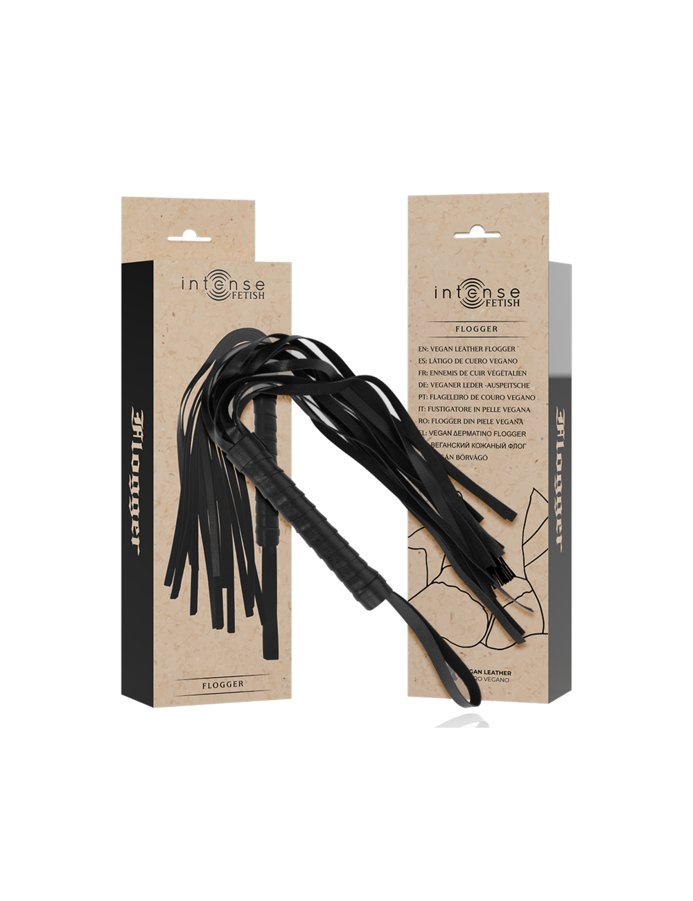 INTENSE - FETISH FLOGGER IN PELLE VEGANA INTENSE - FETISH FLOGGER IN PELLE VEGANA