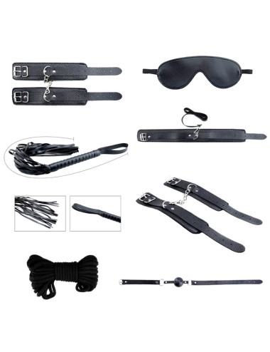 ALIVE - DESIDERI SEGRETI KIT 7 PEZZI BDSM NERO