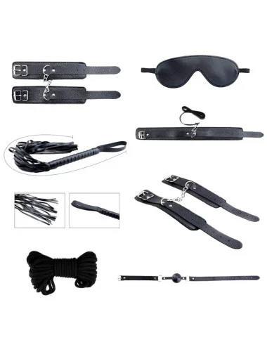ALIVE - DESIDERI SEGRETI KIT 7 PEZZI BDSM NERO