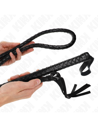 KINK - FRUSTA SERPENTE LUNGA NERA 210 CM