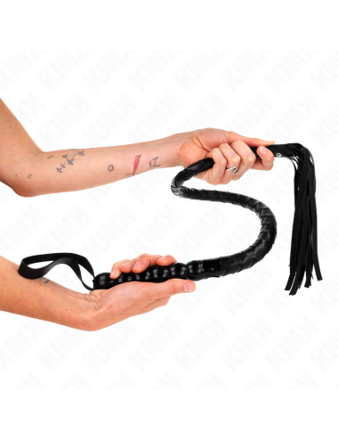 KINK - FRUSTA SERPENTE CON PERLINE 80 CM