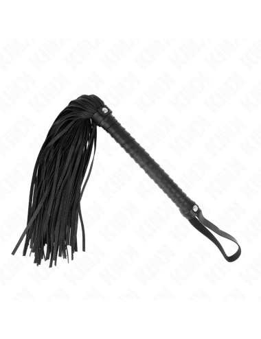 KINK - FRUSTA CON MANICO NERO STRUTTURATO 48