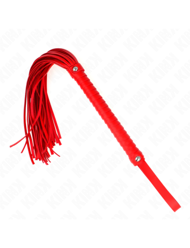 KINK - FRUSTA CON MANICO ROSSO STRUTTURATO 48