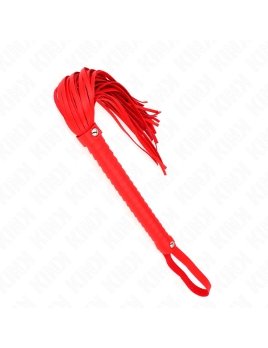 KINK - FRUSTA CON MANICO ROSSO STRUTTURATO 48