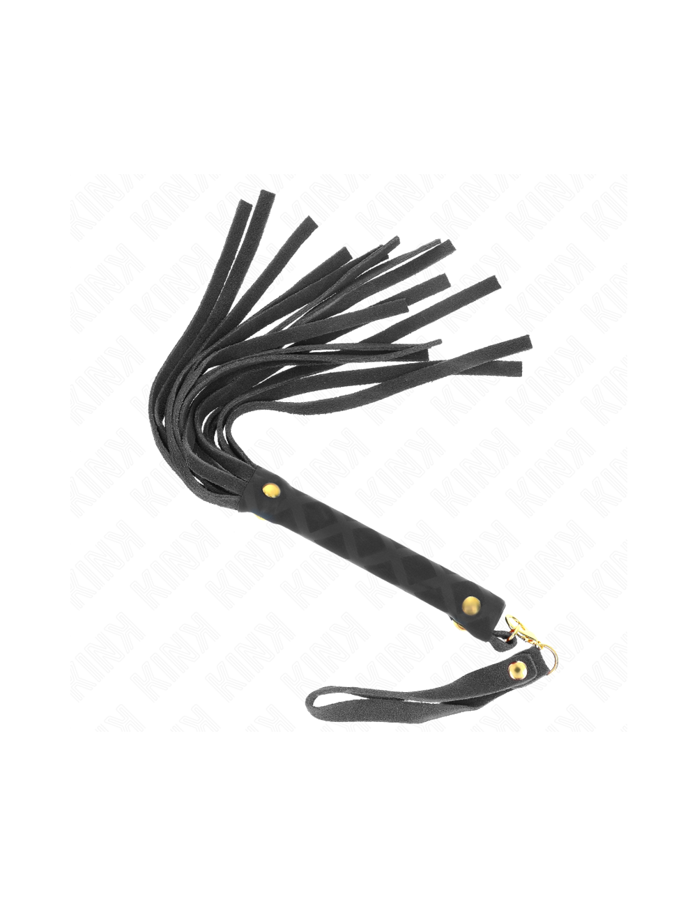 KINK - MINI FRUSTA IN CAMOSCIO NERO 30 CM KINK - MINI FRUSTA IN CAMOSCIO NERO 30 CM