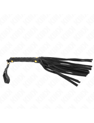 KINK - MINI FRUSTA IN CAMOSCIO NERO 30 CM
