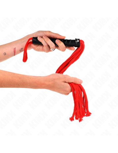 KINK - FRUSTA IN CORDA ROJO 56 CM