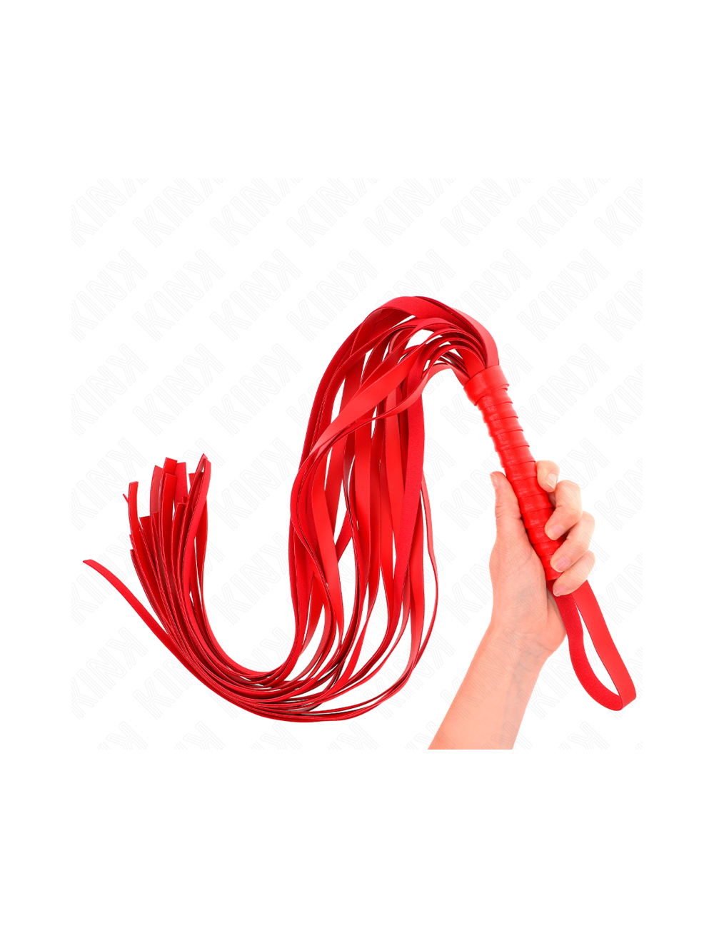 KINK - FRUSTA ROSSA MANICO CORTO CODA LUNGA 70 CM