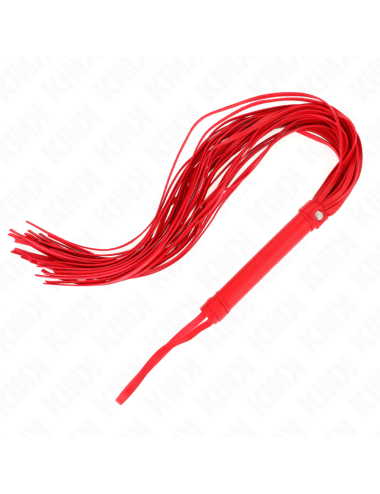 KINK - FRUSTA IN PVC MORBIDO ROSSO 70 CM