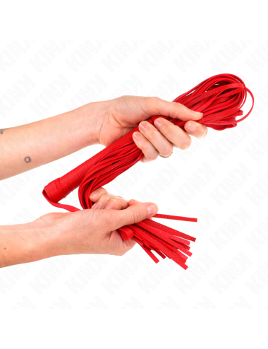 KINK - FRUSTA IN PVC MORBIDO ROSSO 70 CM