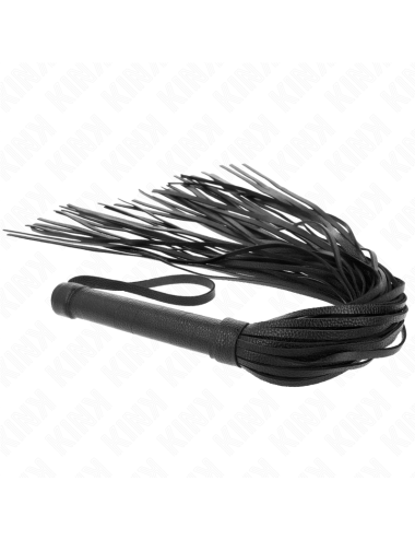 KINK - FRUSTA IN PVC MORBIDO NERO 70 CM