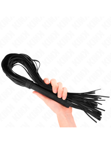 KINK - FRUSTA IN PVC MORBIDO NERO 70 CM