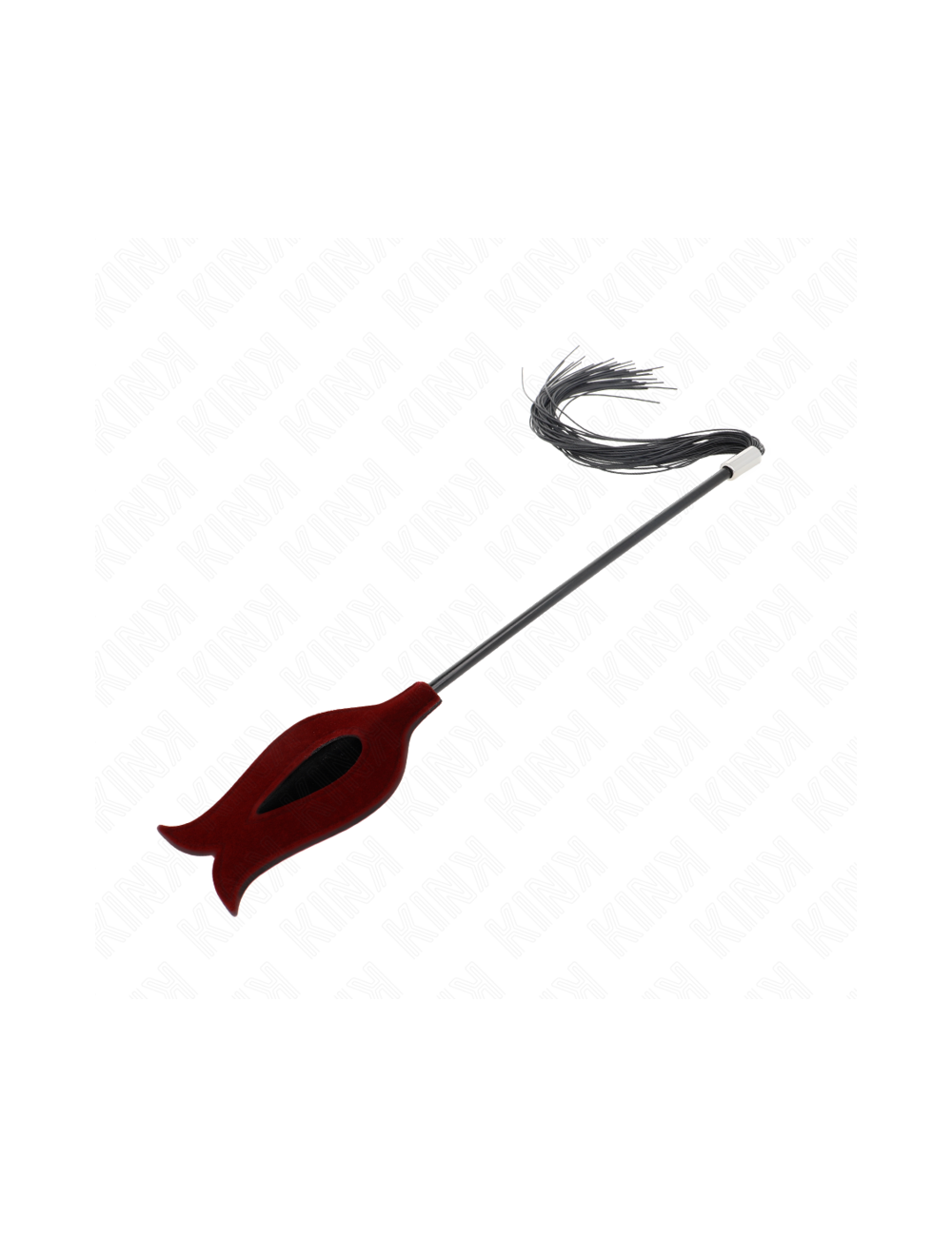 KINK - PIUME DI POLLO SOLLEGATO A FORMA DI CORNO NERO 36 CM