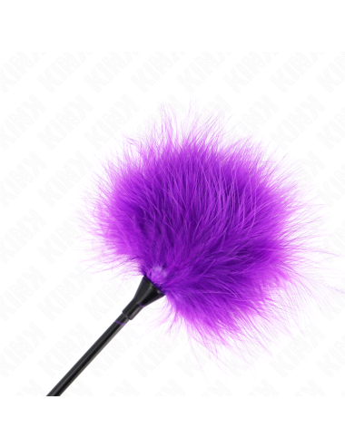 KINK - PIUME VIOLA DA SOLLETICO UTILIZZATE PER IL KIT BONDAGE 27 CM
