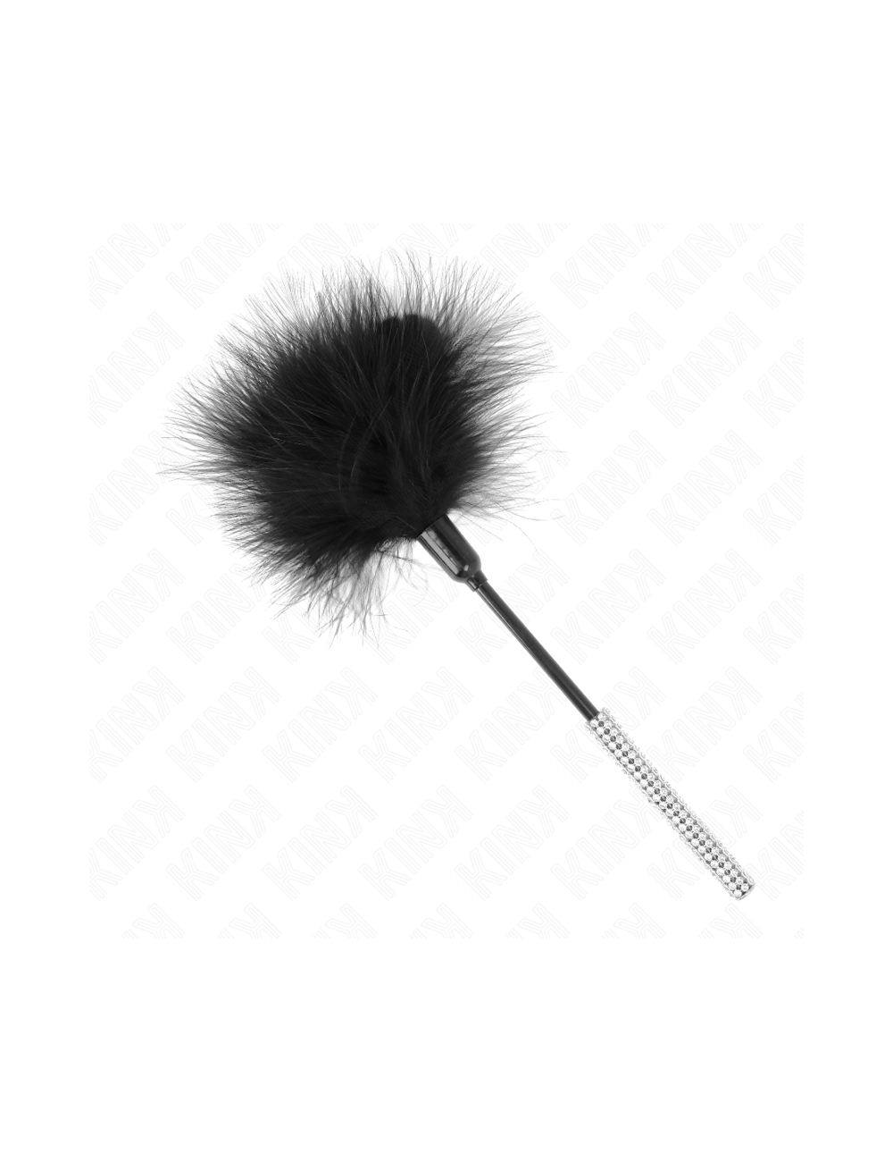 KINK - PIUME TICKLE CON MANICO STRASS 27 CM