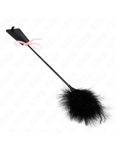 KINK - PIUME TICKLE CON FIOCCO NASTRO ROSA 49 CM