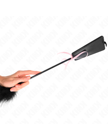 KINK - PIUME TICKLE CON FIOCCO NASTRO ROSA 49 CM