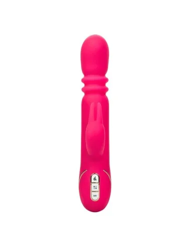 CALEXOTICS - JACK FANTASY VIBRATORE TRIPLO RISCALDATO ROSA CONIGLIO