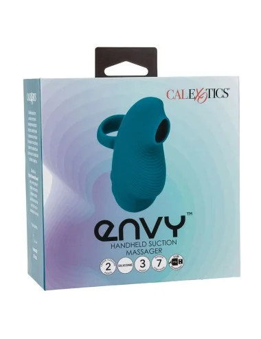 CALEXOTICS - ENVY MASSAGGIATORE PALLA ROTANTE PORTATILE 7 VIBRAZIONI BLU
