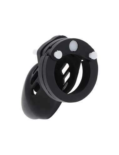 HIDDEN DESIRE - EXTREME GABBIA PER CAZZO IN SILICONE TAGLIA S NERA