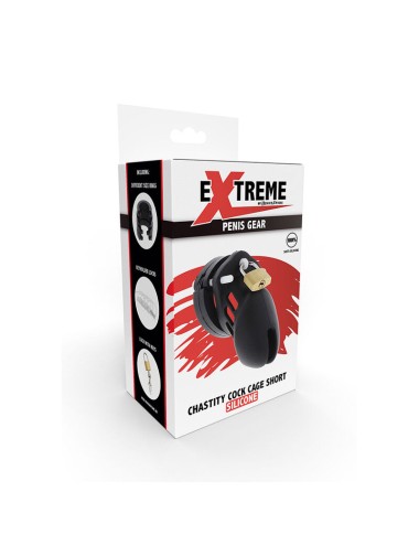 HIDDEN DESIRE - EXTREME GABBIA PER CAZZO IN SILICONE TAGLIA S NERA