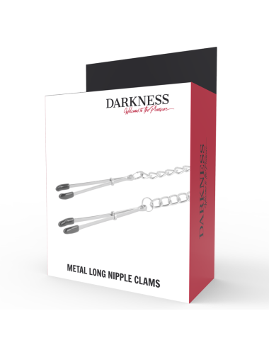 DARKNESS - MORSETTI PER CAPEZZOLI IN METALLO REGOLABILI