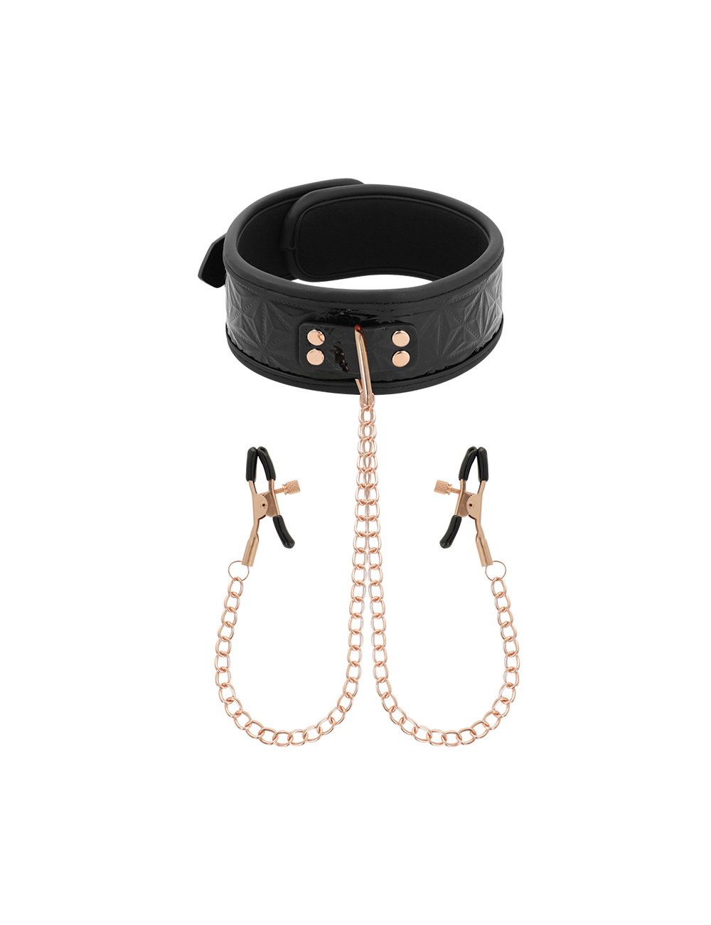 BEGME - BLACK EDITION COLLARE CON MORSETTI PER CAPEZZOLI