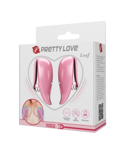 PRETTY LOVE - LEAF PINZE PER CAPEZZETTI VIBRANTI ROSA