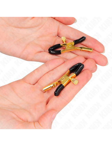 KINK - PINZE PER CAPEzzoli ORO 6 CM
